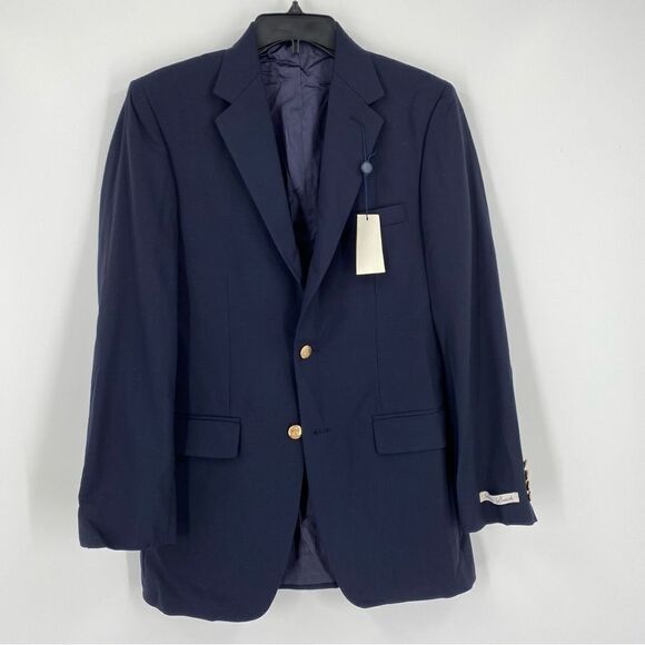 Palm Beach Men’s Blue Suit Jacket size 36 - Picture 1 of 5
